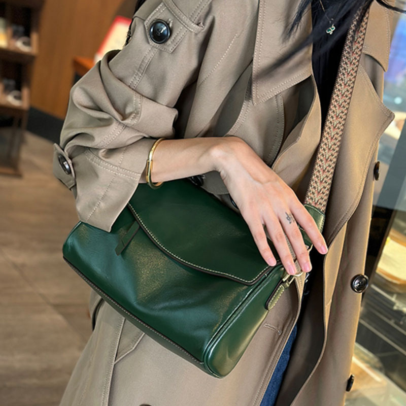 Leather Crossbody Shoulder Bag, picture 3 of 7