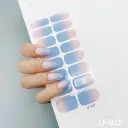 Manicure Full Stickers Solid Color 16 Small Stickers European And American Simple Nails view 30
