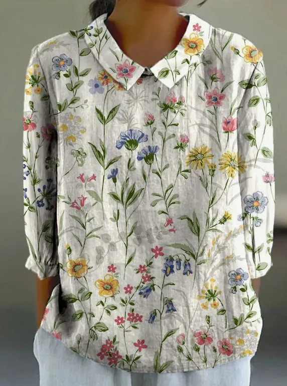 Women's Fashion Short Sleeve Printed Pullover S49Tk8D20242911T - Shop at LoveMi