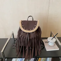 Commuter's All-matching After Exquisite Mini Small Bookbag - Coffee - View 1