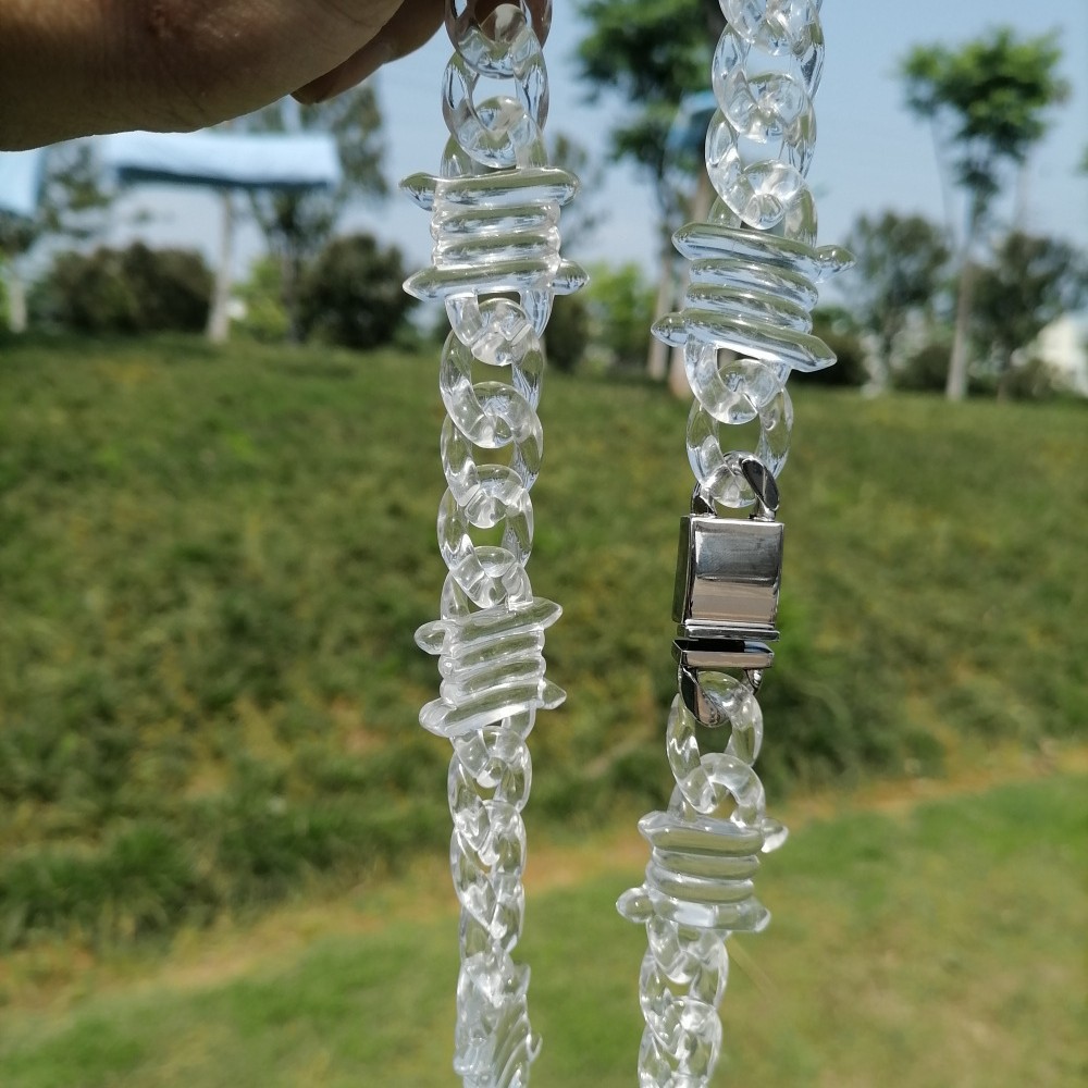 Metal Safety Buckle Chain Necklace