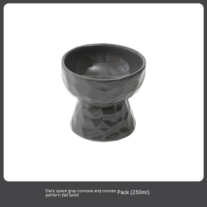 Flat Bowl Dark Gray