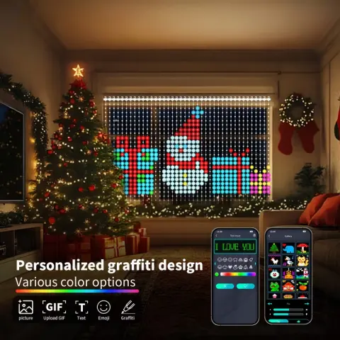 Christmas Decorative LED Curtain Lights