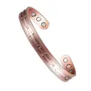Energy Magnet Bracelet And Ring Set Retro Style Jewelry For Couples Men And Women view 6
