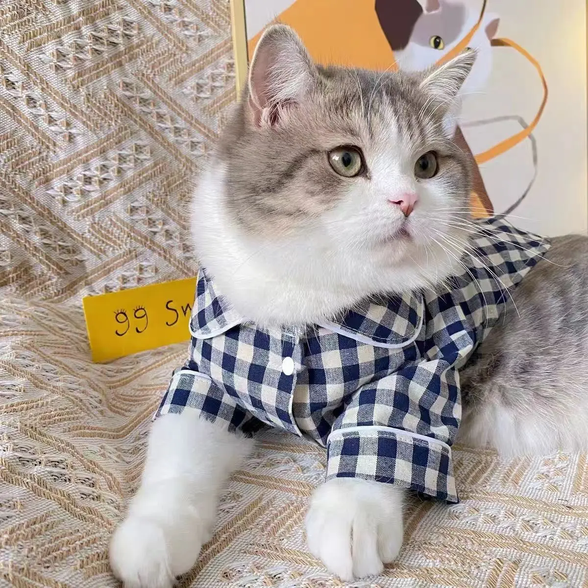 Pet Springsummer Thin Dog Pajamas