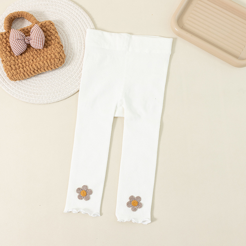 Autumn And Winter Girls Trousers Thickened, Sanded Fabric Thin Pantyhose - Image 4