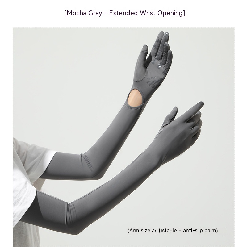 Wrist Opening Mocha Gray