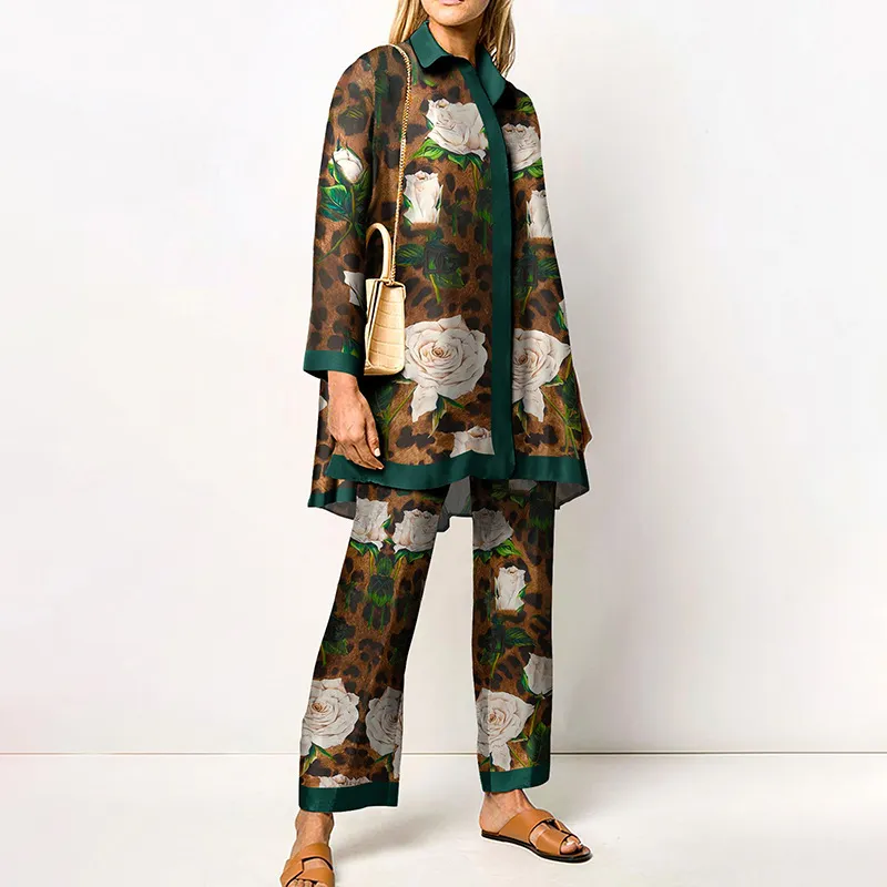 Spring And Autumn Long Sleeve Women's Shirt Outfit - Element 16