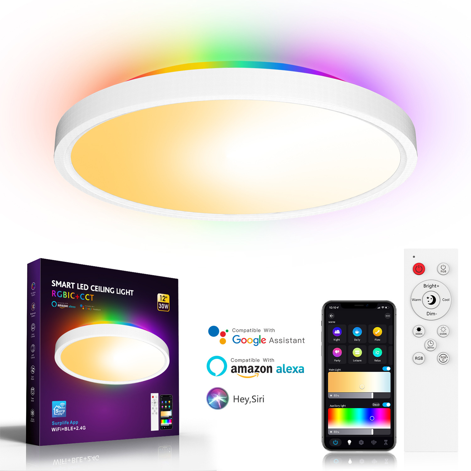 30W Magic Color Ceiling Lamp