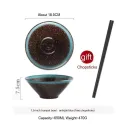 7.5Trumpet Bowl Plain Blue