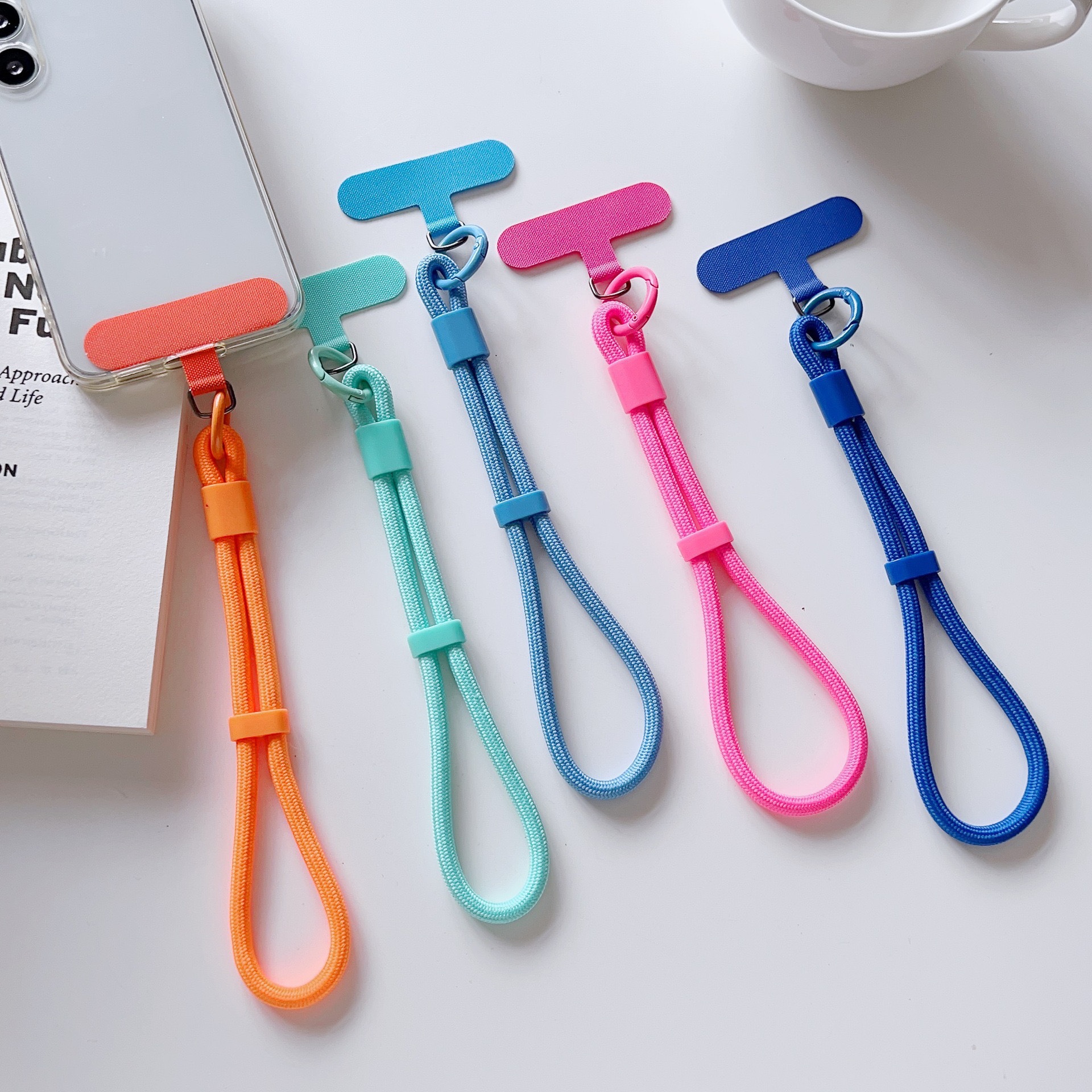 Water Bottle Keychain Charm Phone Strap With Washer