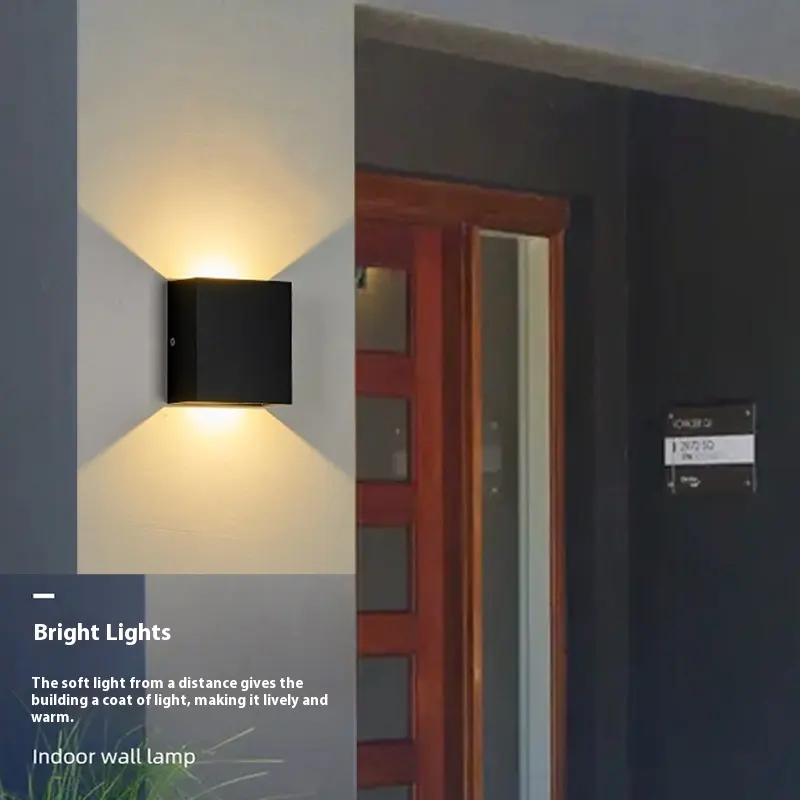 Outdoor Waterproof Wall Lamp LED Garden Gate