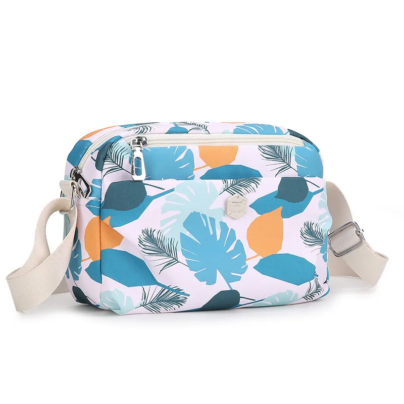 Women's Large-capacity Crossbody Bag, South Korean Silk Casual - Tropical Wind