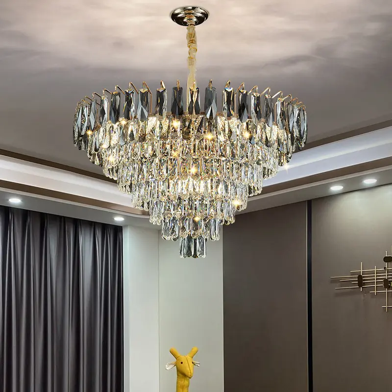 Crystal Chandelier Living Room Modern Simple Bedroom