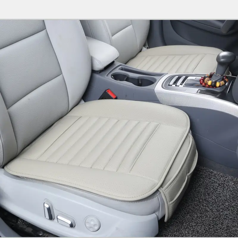 Simple Home Bamboo Charcoal Single-piece Car Seat Cushion Without Backrest
