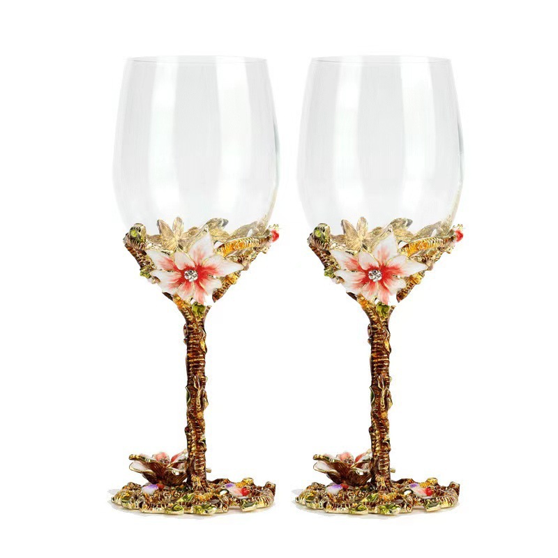 Light Luxury Red Wine Crystal Glass Goblet