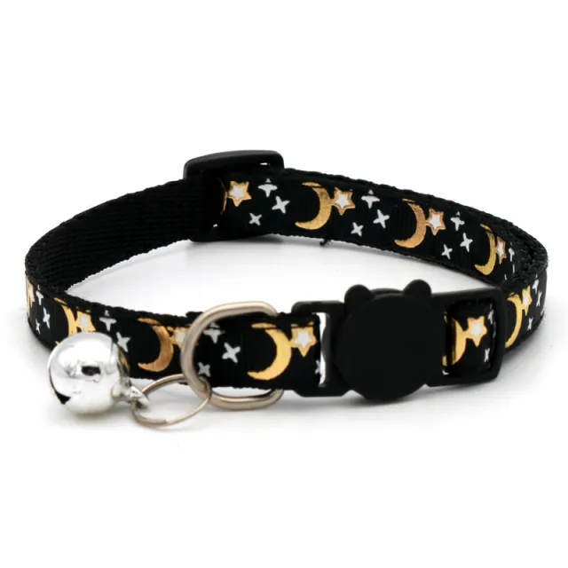 Pet Bronzing Moon XINGX Cat Dog Collar Black - Shop at LoveMi