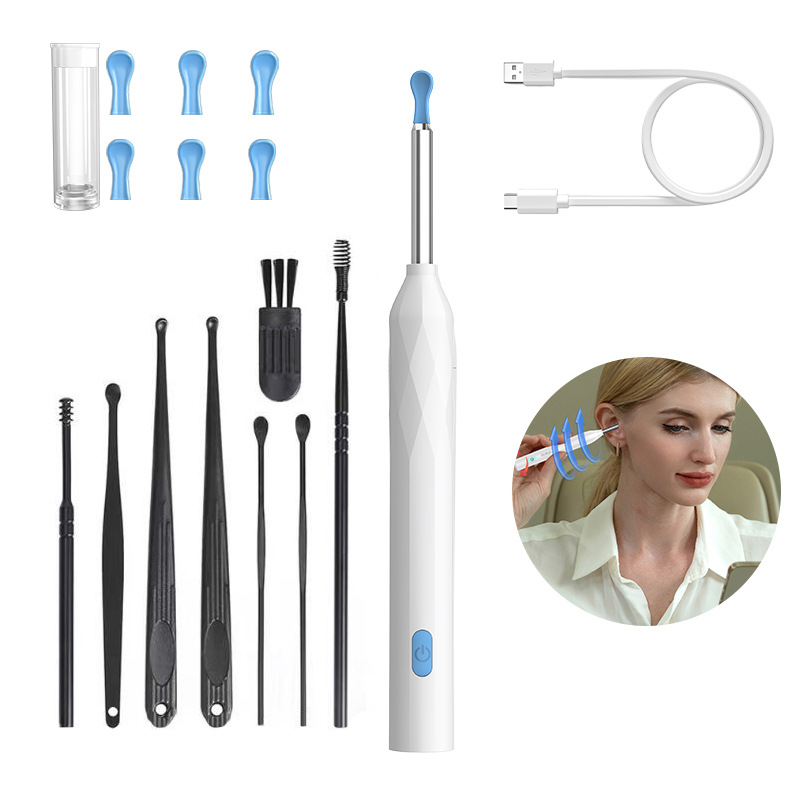 Visual Ear Pick P3 8-Piece Set Smart Ear-Cleaning Tool Kit 6