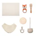 Handheld Gift Towel Wool Brush Baby Drool Towel Pacifier Set view 8