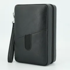 Cigar Box Zipper Bag Suitable For Cigarette Boxes - Black - View 1