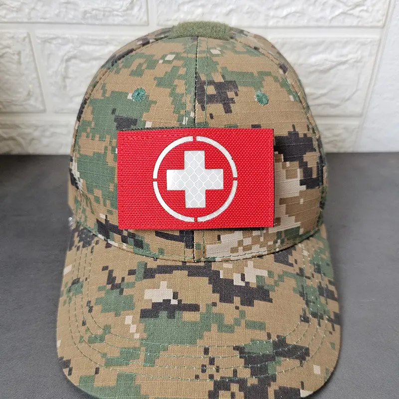 Red Cross Badge Medical First Aid Patch