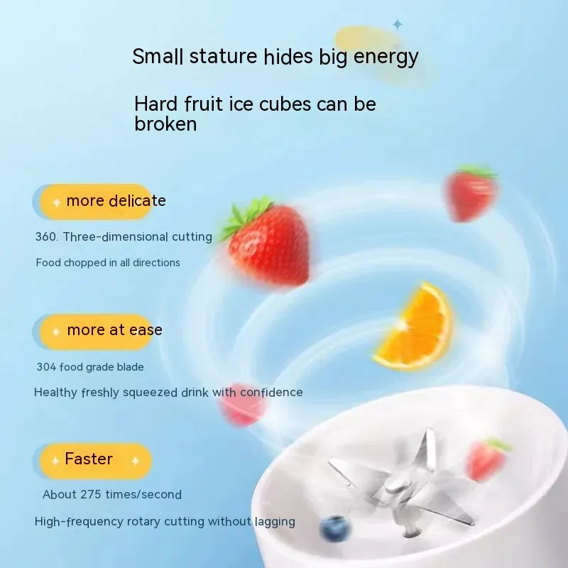 Fried Juice Blender Household Vegetables And Fruits Multi-functional Household Charging – image 2