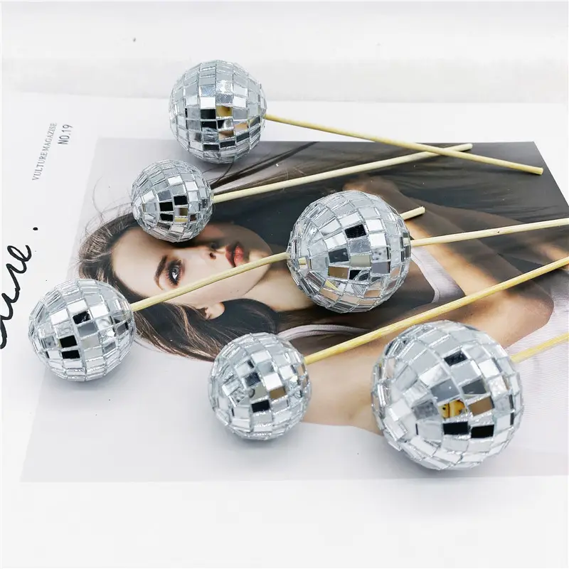 Disco Ball Cake Decoration
