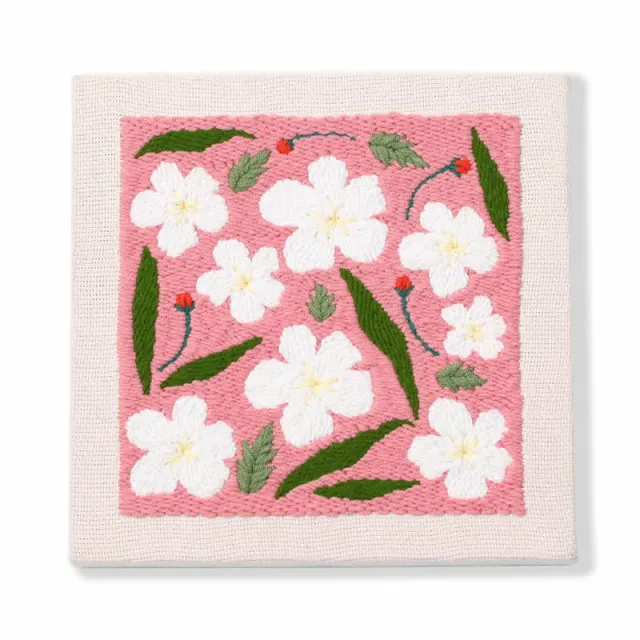 Embroidery Material Package Kit Handmade Diy Photo Frame Hanging Painting 65214Style - Shop at LoveMi