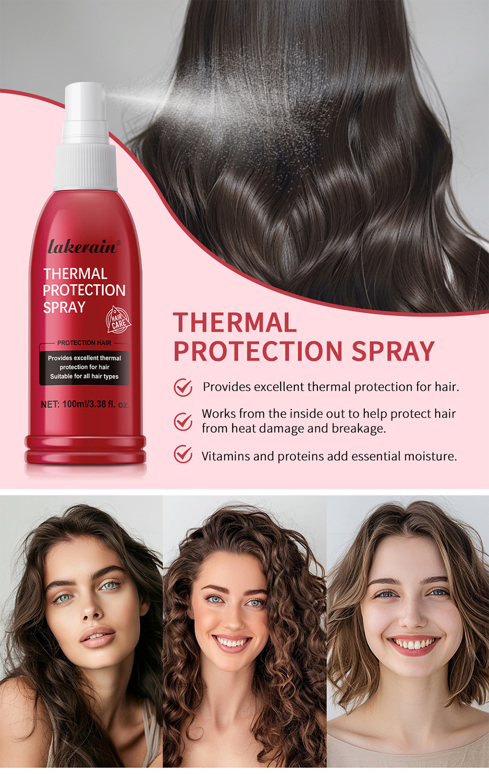 Lakerain Hair Thermal Protection Spray 94c9d4b3 867e 4ec1 B1bf 93a3a945b12d