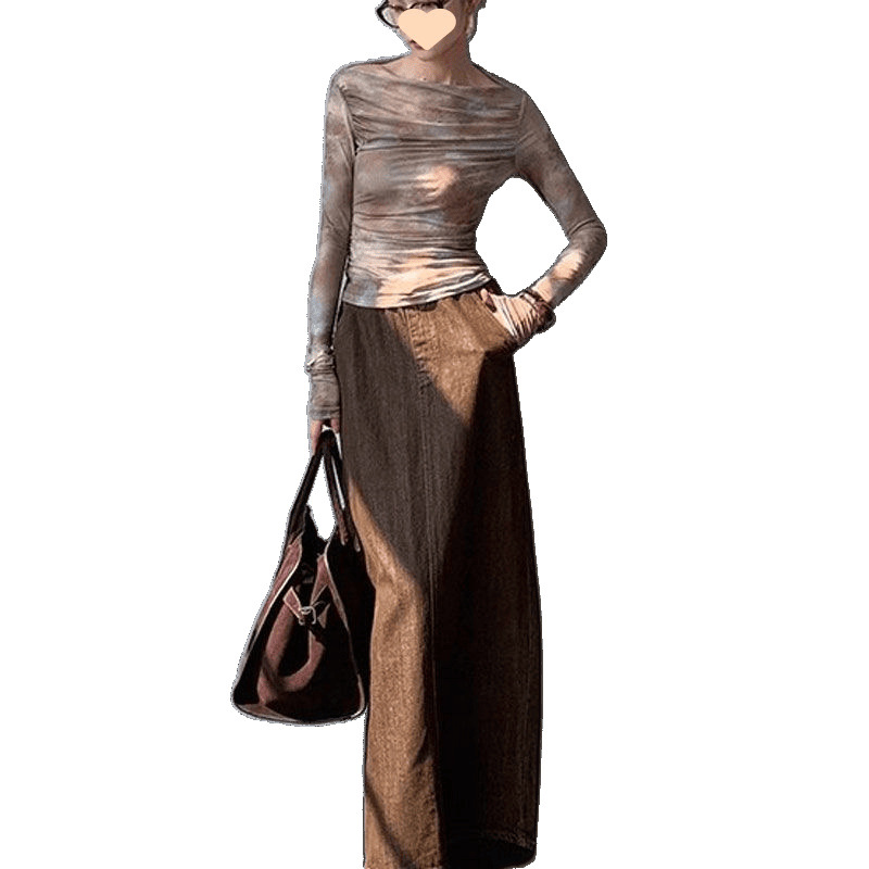Slim-fit Slimming Bottoming Shirt Drying Top