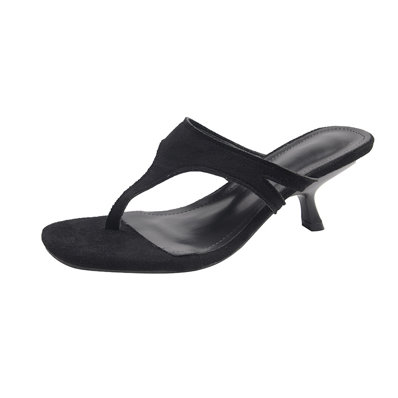 High-Heeled Lace-Up Sandals
