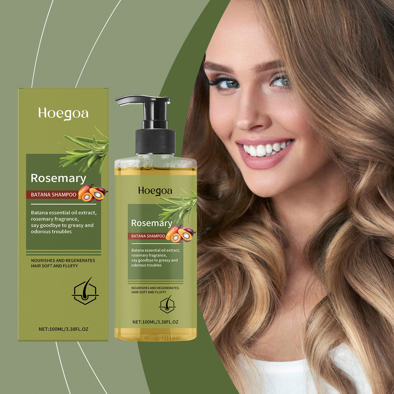 Moisturizing Shampoo That Cleanses The Scalp And Hair While Reducing Dandruff