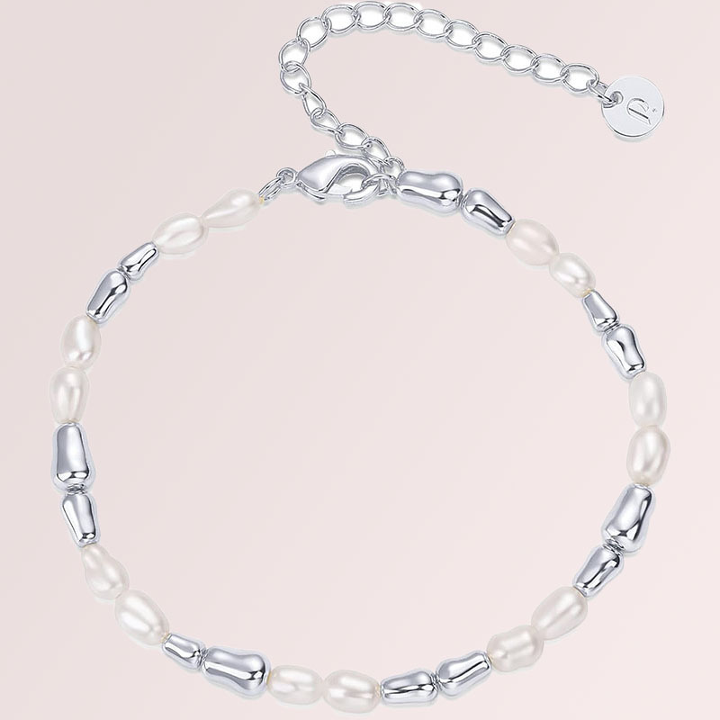 Women's Pearl Bracelet Irregular Beaded
