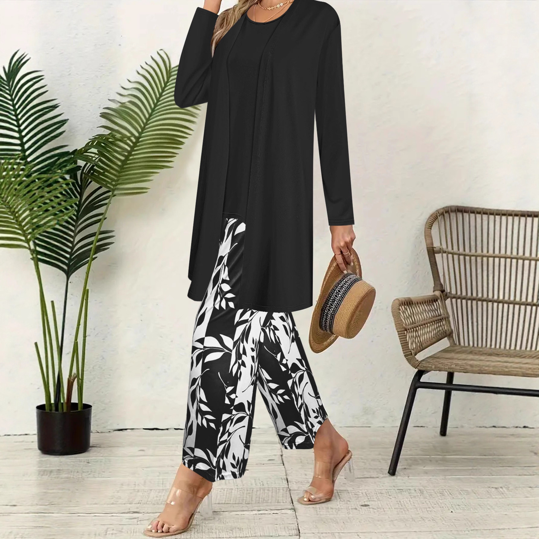 Casual Coat Vest Pants Three-piece Suit - Image 1