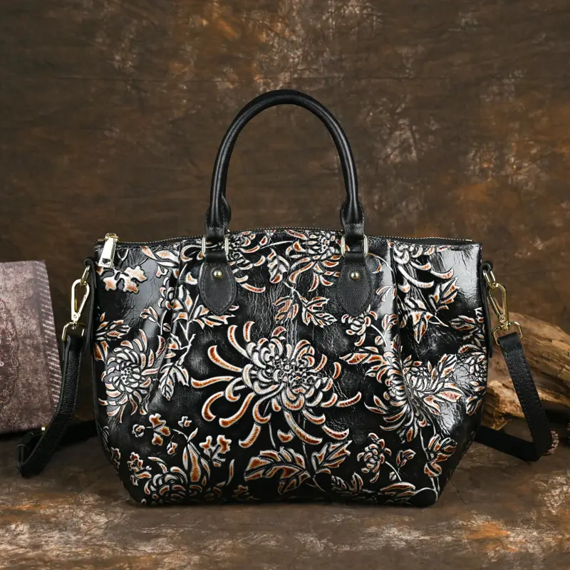 Three-dimensional Embossed Women's Handbag