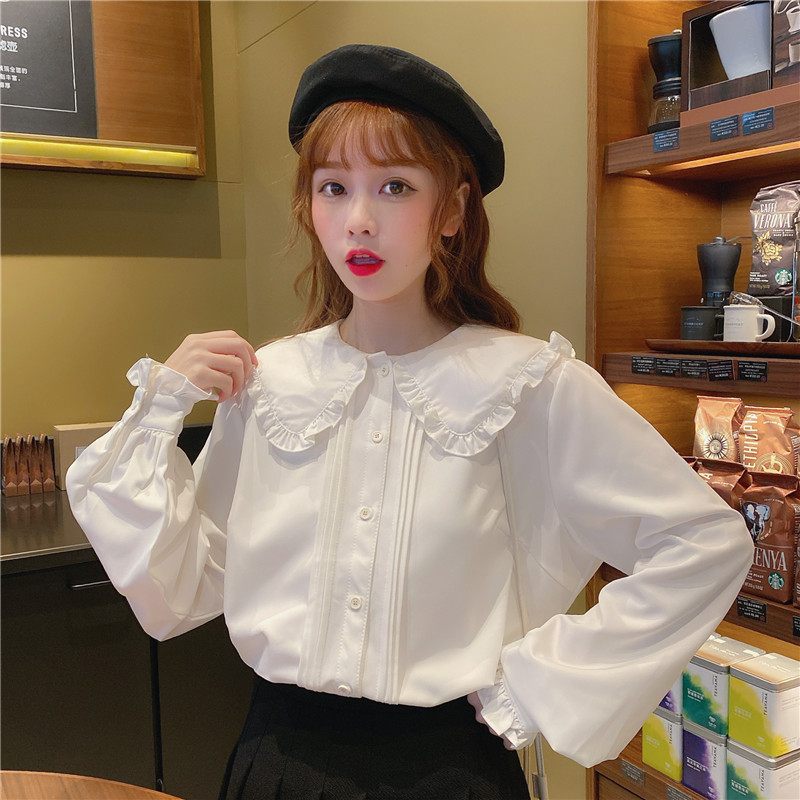 Title 5, Jk Uniform Basic Sweet Doll Collar Long Sleeves