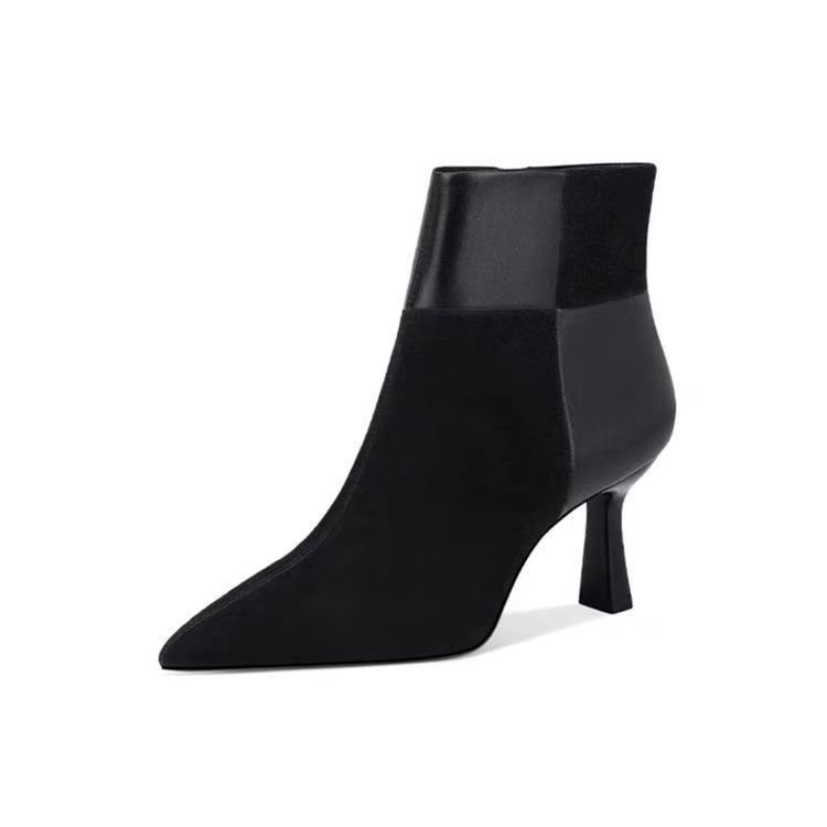 Slimming Brown Stiletto Ankle Boots