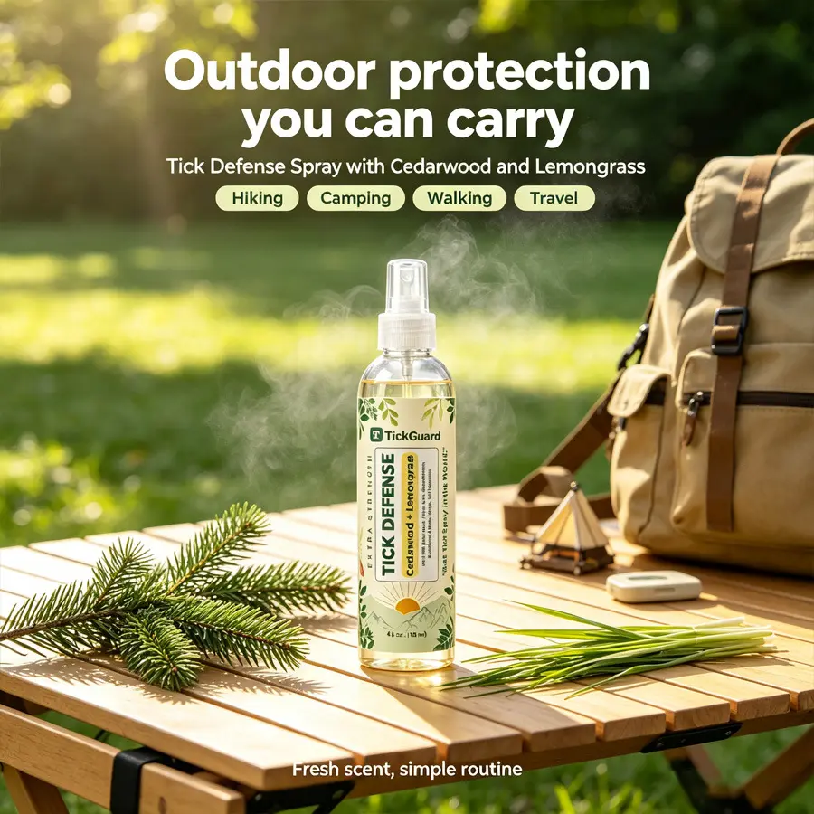 Mosquito Repellent Spray Tick Protection Natural Ingredients