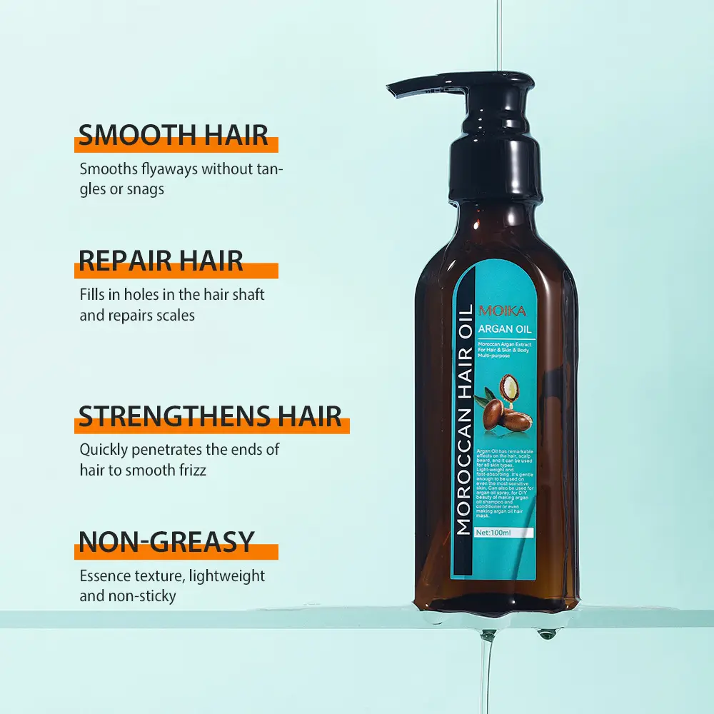 All-English Moroccan Scalp Hair Oil Skincare