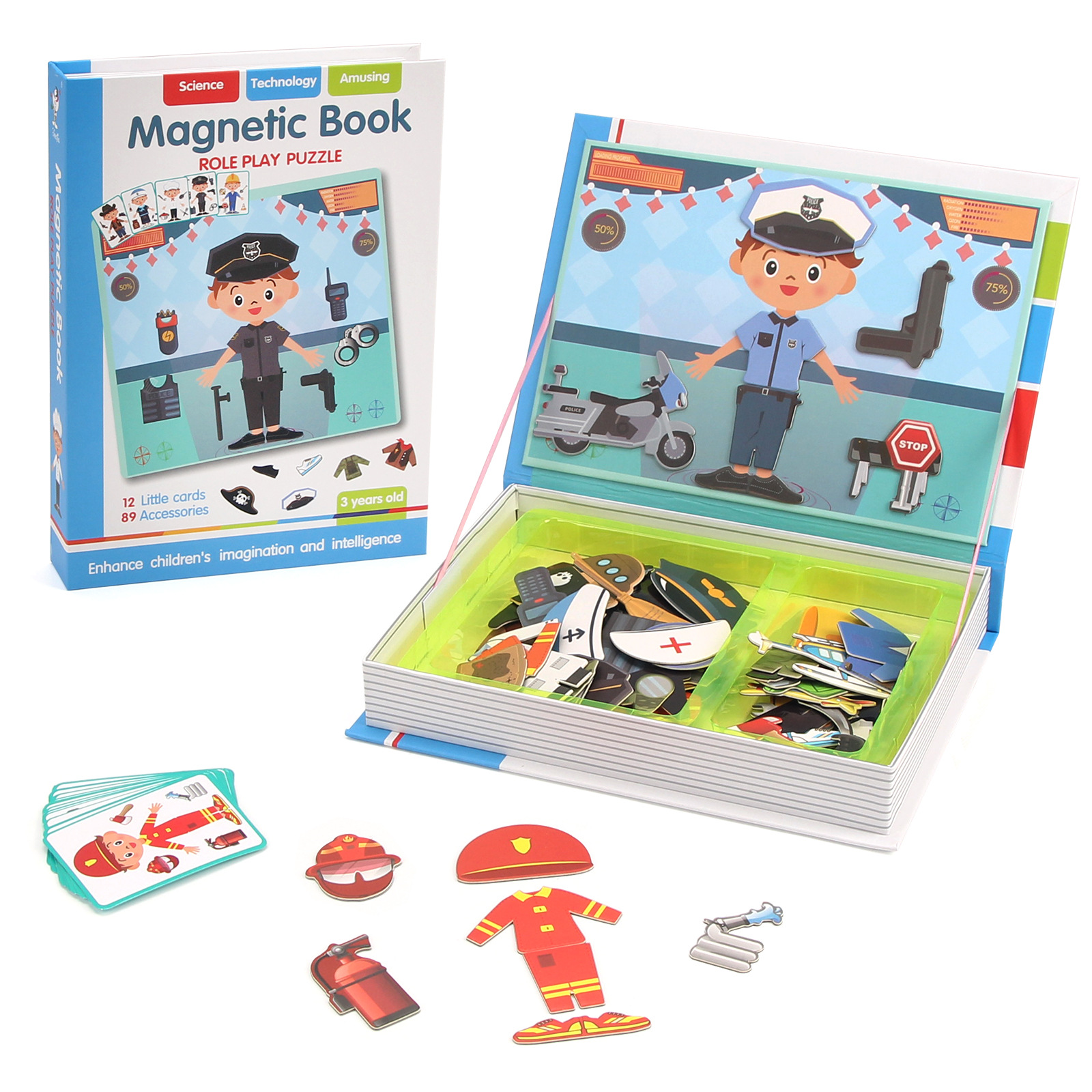 Educational Magnetic Puzzle DIY Toy For Parent-child Play — foto 10