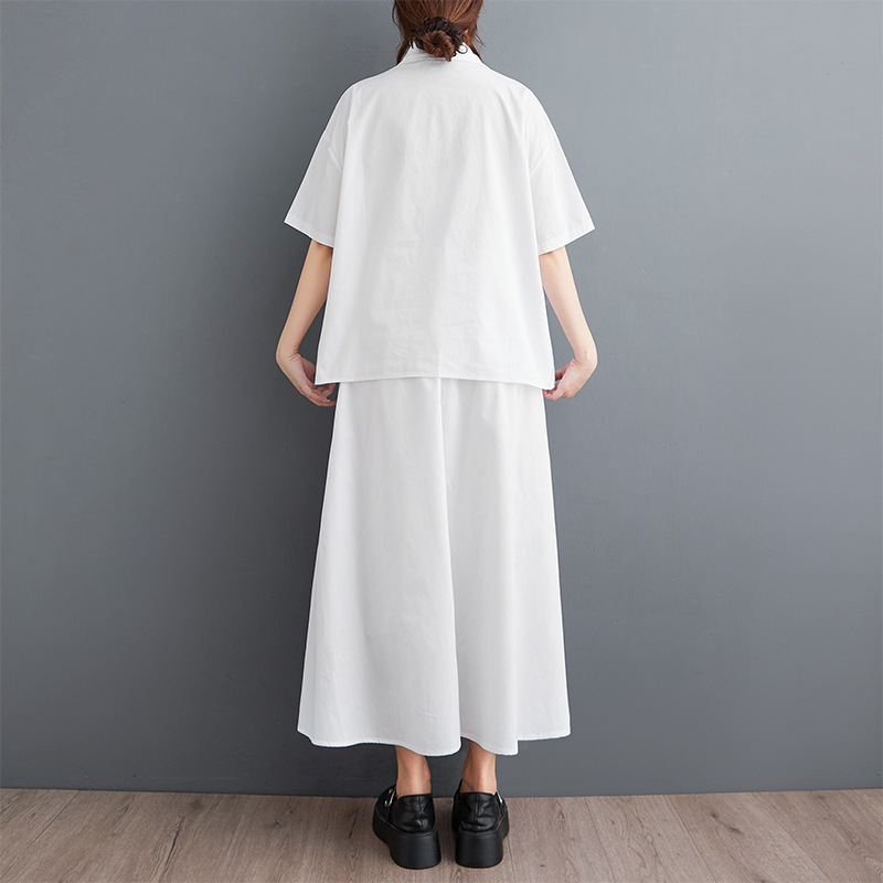 Loose Fashion Personality Printing Suit Women