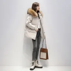 New Personalized Down Cotton-padded Jacket For Women - Beige - View 1