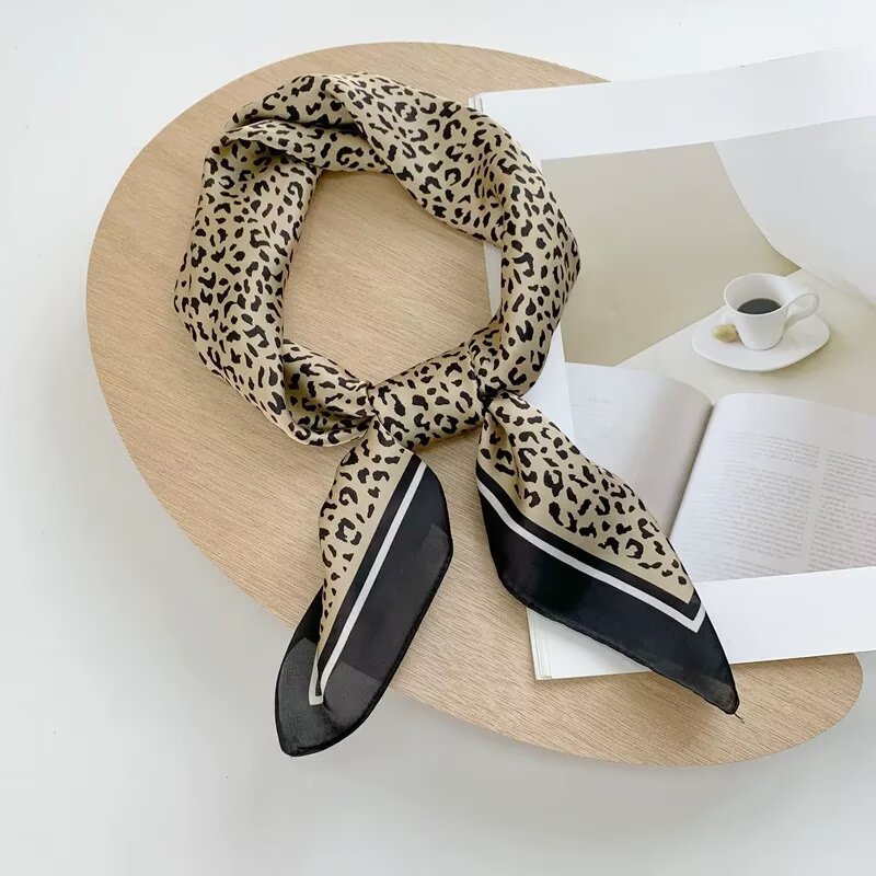 High-end Headscarf Versatile Neck Scarf Hairband Accessory 3