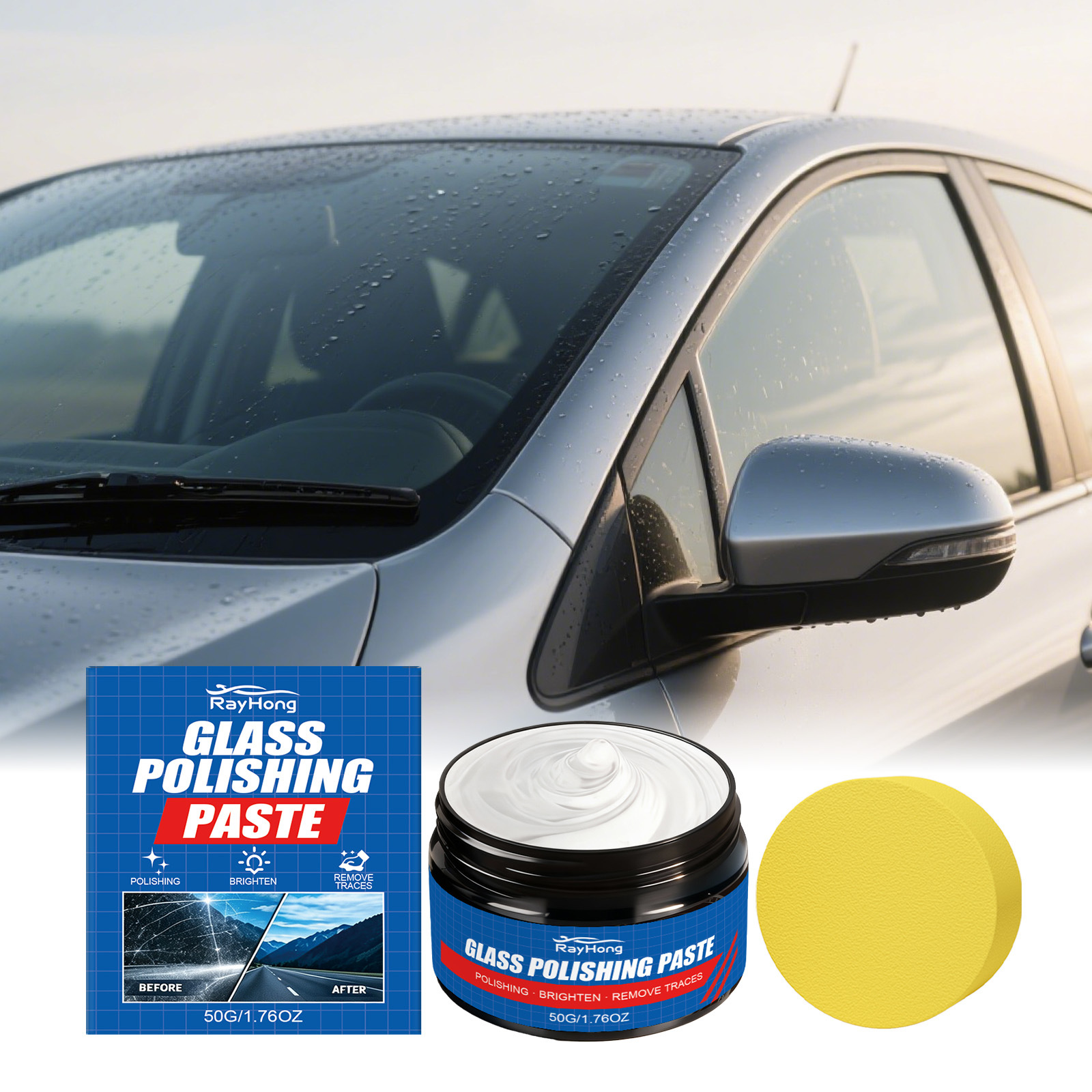 Windshield Cleaning Cream Waterproof Coating