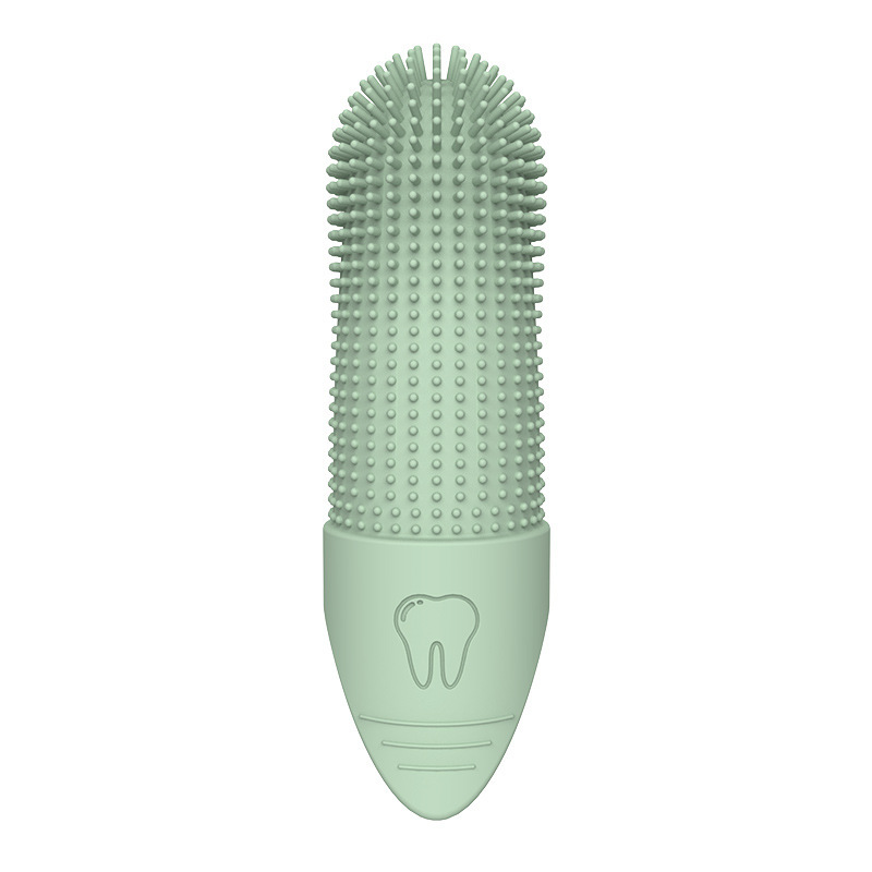 Finger Toothbrush Green