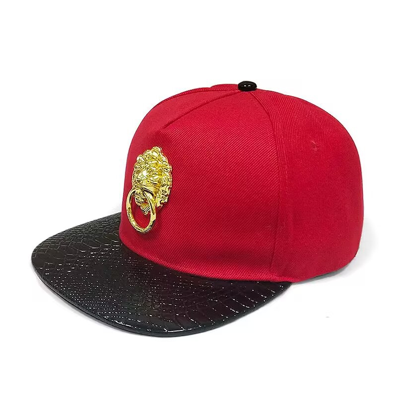 Men's PU Leather Hip-hop Baseball Cap — foto 3