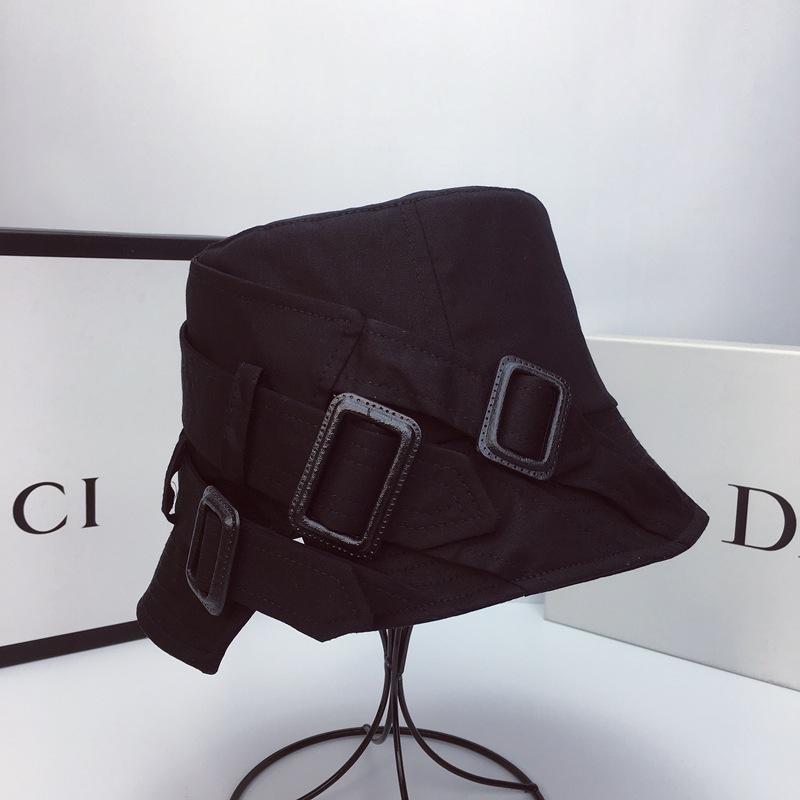 Japanese Style Fisherman Hat Female Spring And Summer All match Sunshade Black - Shop at LoveMi