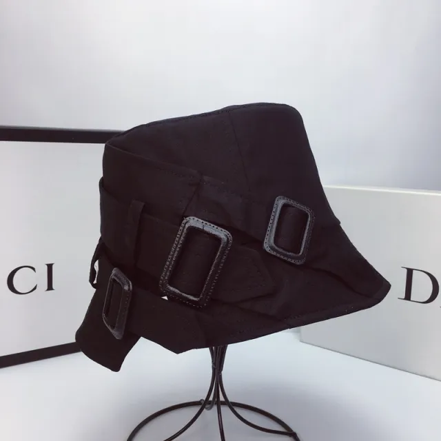 Japanese Style Fisherman Hat Female Spring And Summer All match Sunshade Black - Shop at LoveMi
