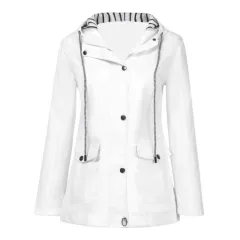 Waterproof Jacket Three In One Two-piece Set Outdoor Mountaineering Clothing Coat - White - View 1