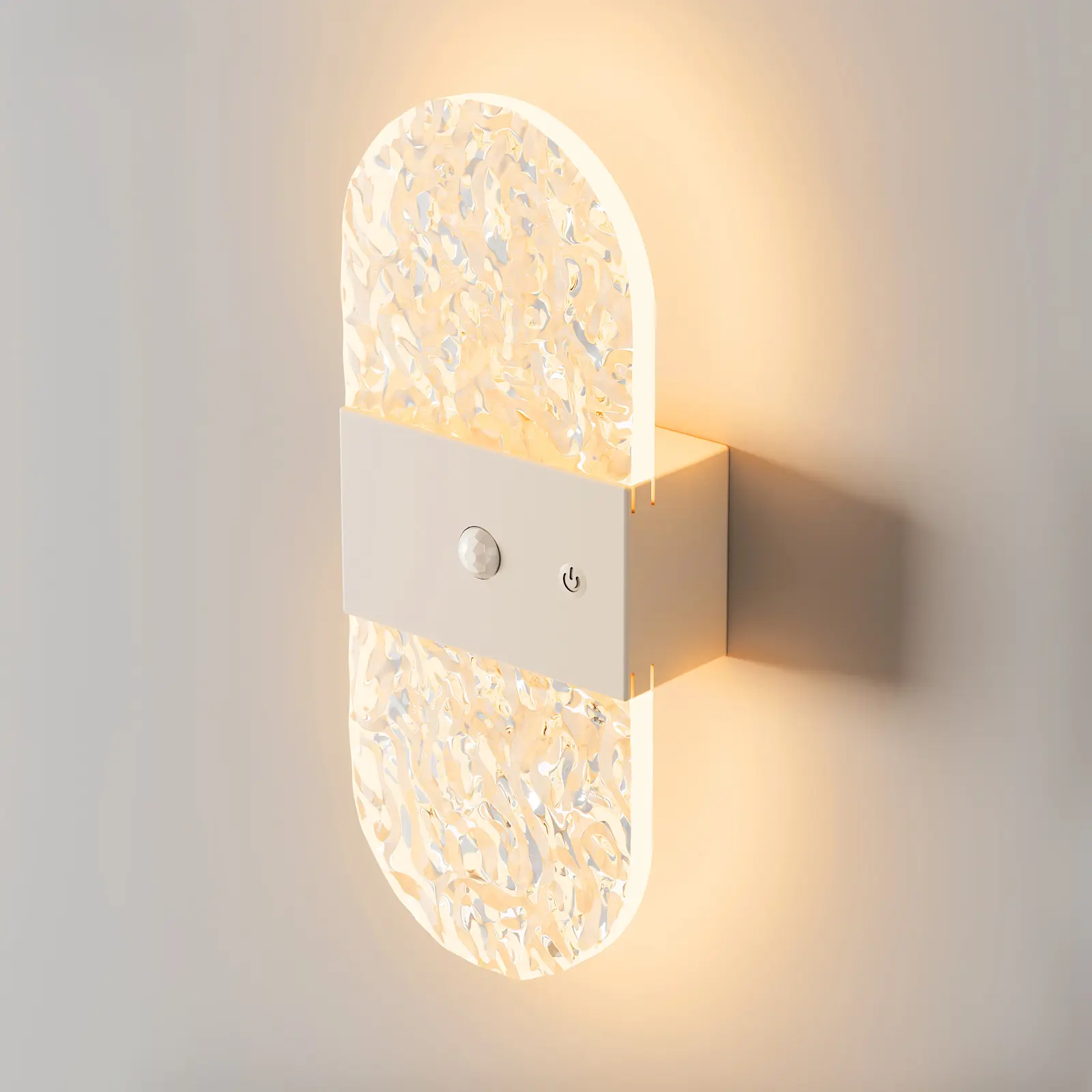 Modern Minimalist LED Motion-sensor Bedside Wall Lamp